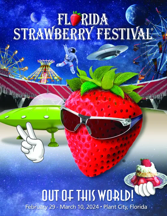 Florida Strawberry Festival Reveals "Out of This World" Theme for 2024